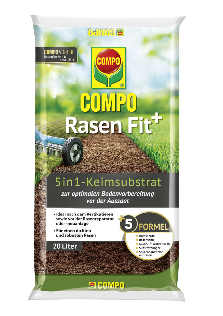 COMPO Rasen Fit+ 5in1 Keimsubstrat